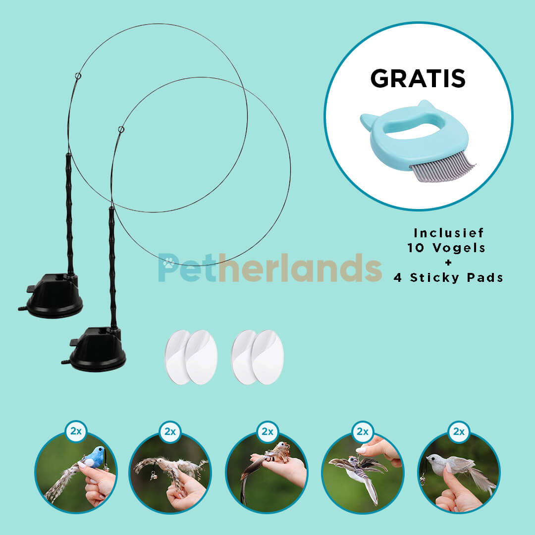 "Vogeljacht" Interactieve Kat Speelset